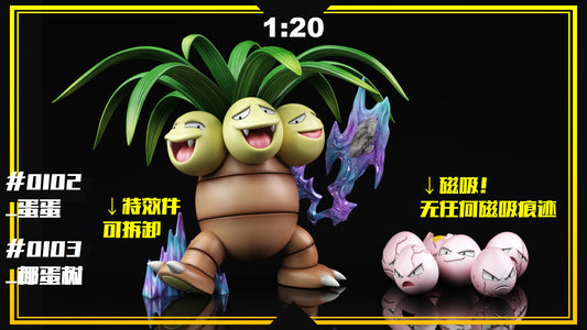 [PREORDER] 1/20 Scale World Figure [SXG] - Exeggcute & Exeggutor