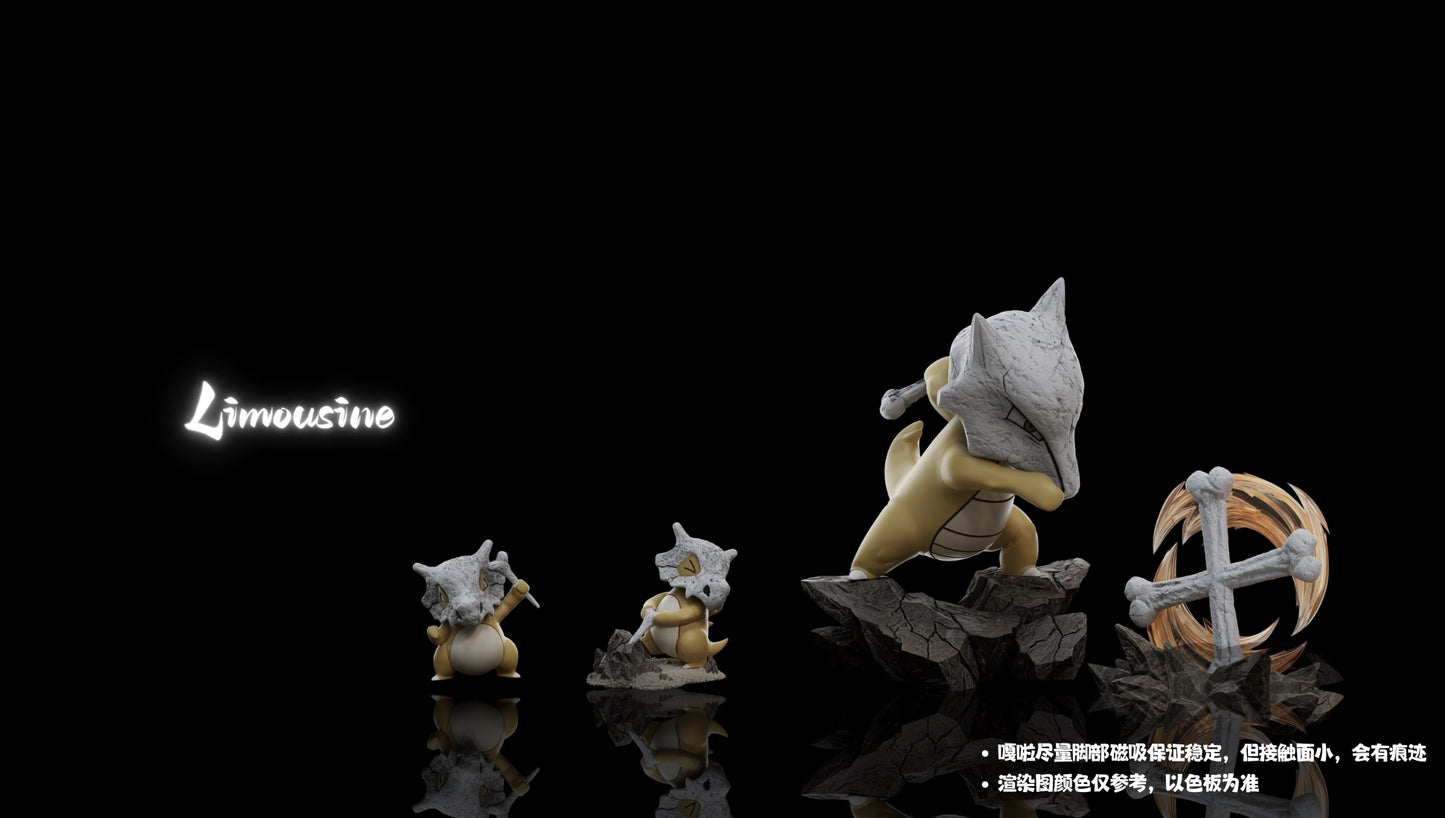 [PREORDER] 1/20 Scale World Figure [LIMOUSINE] - Cubone & Marowak
