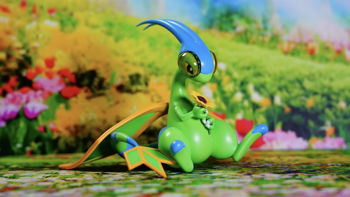[IN STOCK] 1/20 Scale World Figure [UU] - Flygon