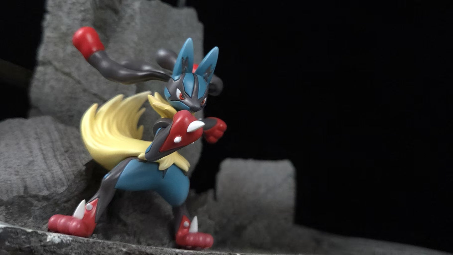 [PREORDER] 1/20 Scale World Figure [FOG] - Riolu & Lucario & Mega Lucario