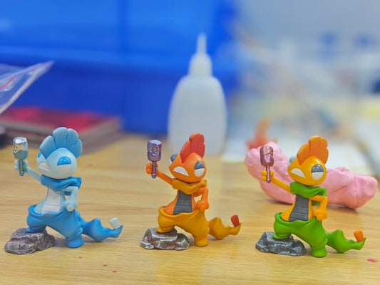 [PREORDER] 1/20 Scale World Figure [ZOO] - Scrafty & Tinkatink