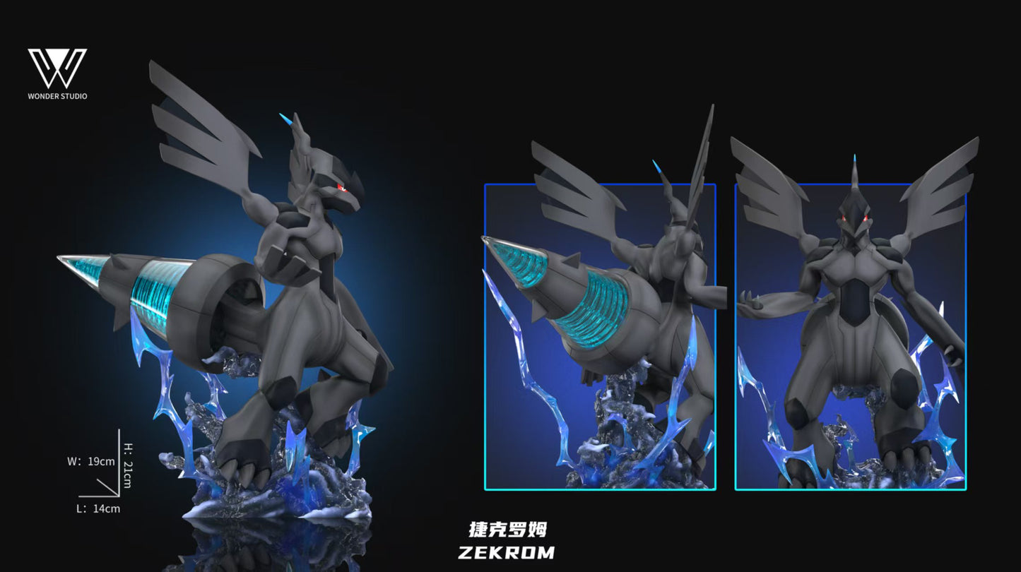 [PREORDER] 1/20 Scale World Figure [WONDER] - Zekrom & Reshiram