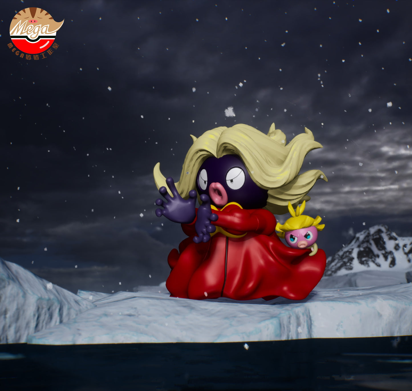 [PREORDER CLOSED] 1/20 Scale World Figure [MEGAZZ] - Lorelei & Shellder & Cloyster & Jynx & Smoochum & Dewgong