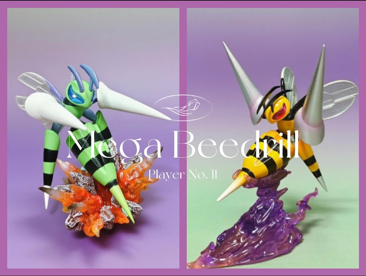 [IN STOCK] 1/20 Scale World Figure [ZR] - Weedle & Kakuna & Beedrill & Mega Beedrill