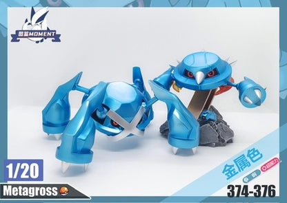 [PREORDER CLOSED] 1/20 Scale World Figure [POKEDEX MOMENT] - Beldum & Metang & Metagross