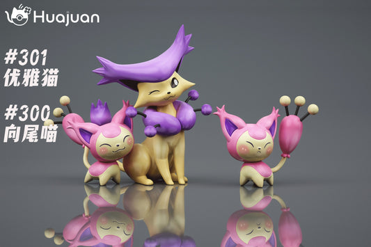 [PREORDER] 1/20 Scale World Figure [HJ] - Skitty & Delcatty
