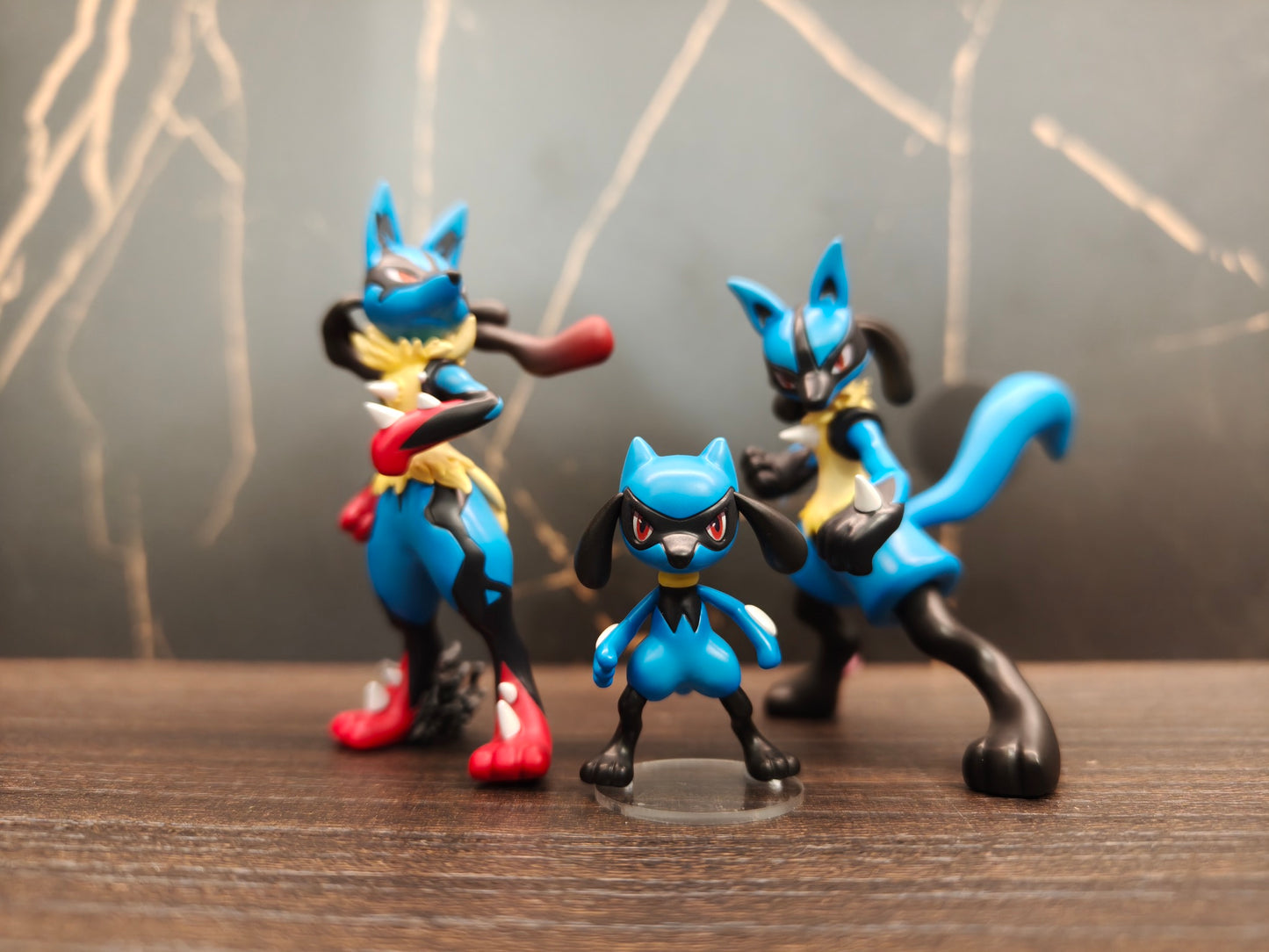 [IN STOCK] 1/20 Scale World Figure [MMW] - Riolu & Lucario & Mega Lucario