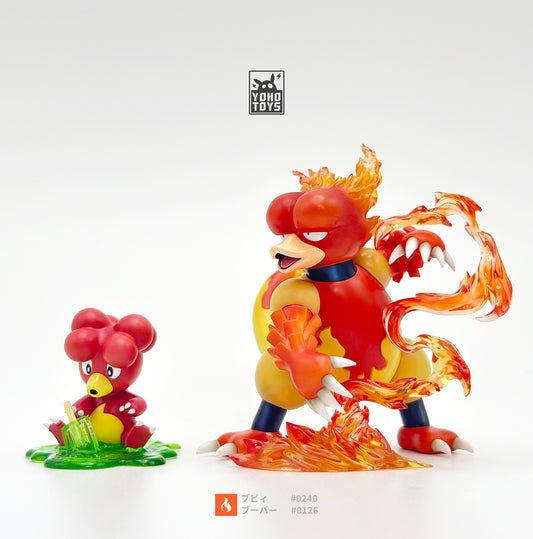 [PREORDER] 1/20 Scale World Figure [YOHO] - Magmar & Magby