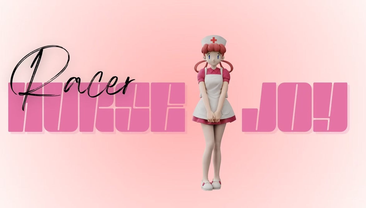 [REMAINING BALANCE] 1/20 Scale World Figure [RACER & LIMOUSINE] - Nurse Joy & Chansey