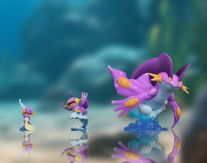 [PREORDER] 1/20 Scale World Figure [XO] - Mudkip & Marshtomp & Swampert