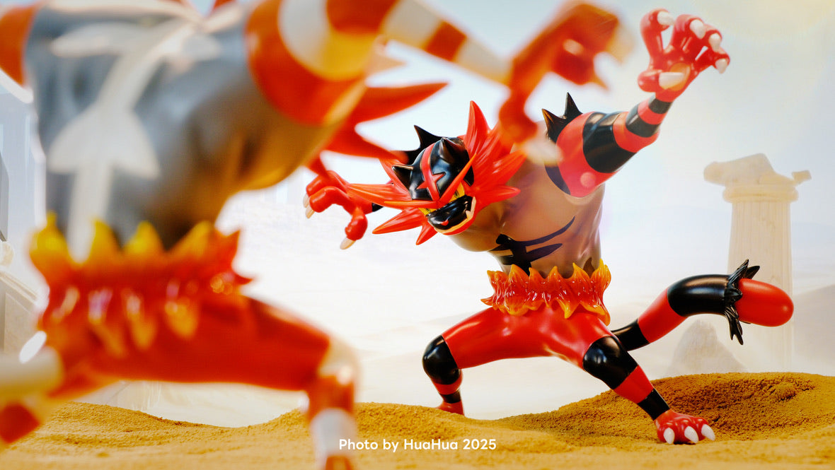 [IN STOCK] 1/20 Scale World Figure [WONDER] - Litten & Torracat & Incineroar