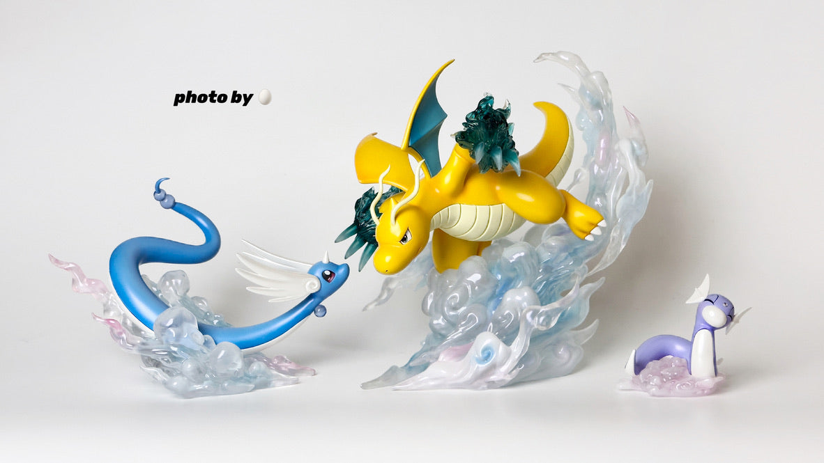 [IN STOCK] 1/20 Scale World Figure [PALLET TOWN] - Dratini & Dragonair & Dragonite