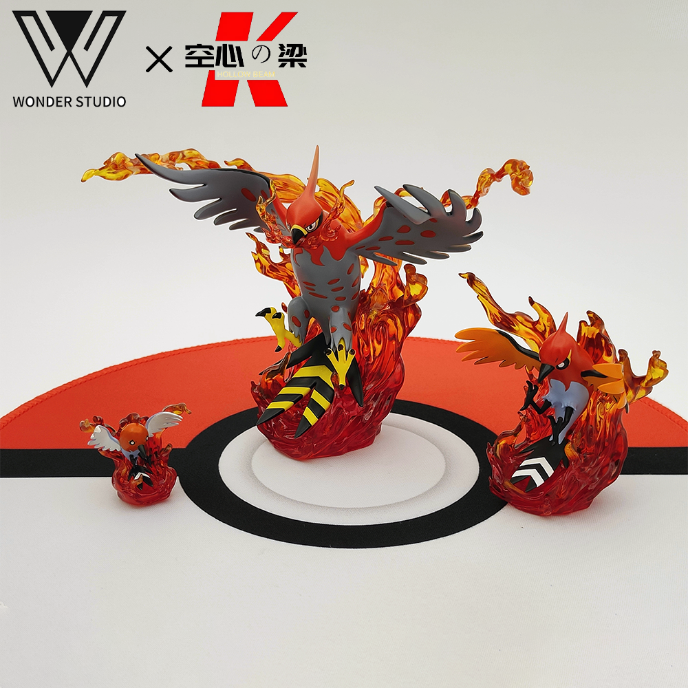 [IN STOCK] 1/20 Scale World Figure [WONDER] - Fletchling & Fletchinder & Talonflame