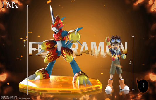 [PREORDER] Digimon Figure [DMX] - Davis Motomiya & Fladramon