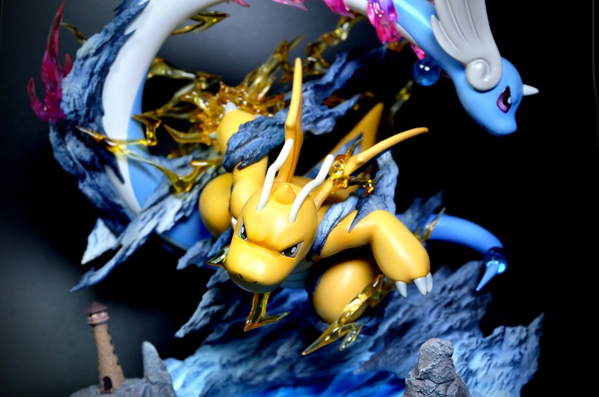 [IN STOCK] GK Statue [FANTASY] - Dratini & Dragonair & Dragonite