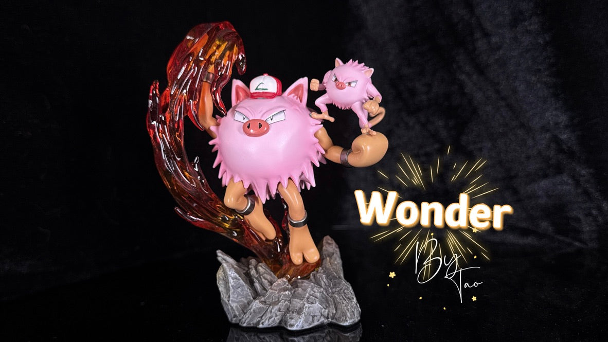 [IN STOCK] 1/20 Scale World Figure [WONDER] - Mankey & Primeape