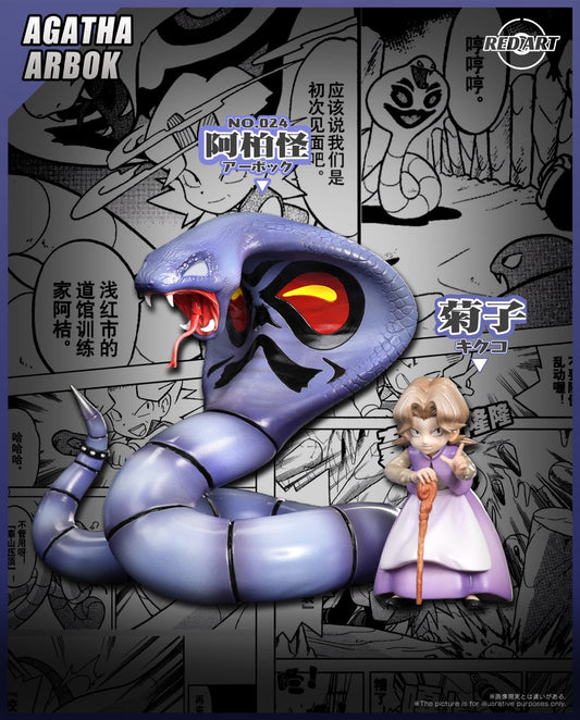 [PREORDER] 1/20 Scale World Figure [RED ART] - Agatha & Arbok