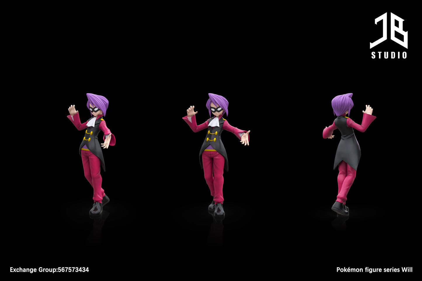 [PREORDER] 1/20 Scale World Figure [JB] - Will & Natu & Xatu