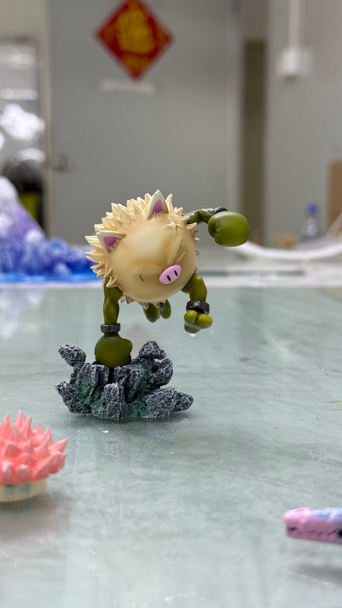 [PREORDER] 1/20 Scale World Figure [DM VIP] - Mankey & Primeape