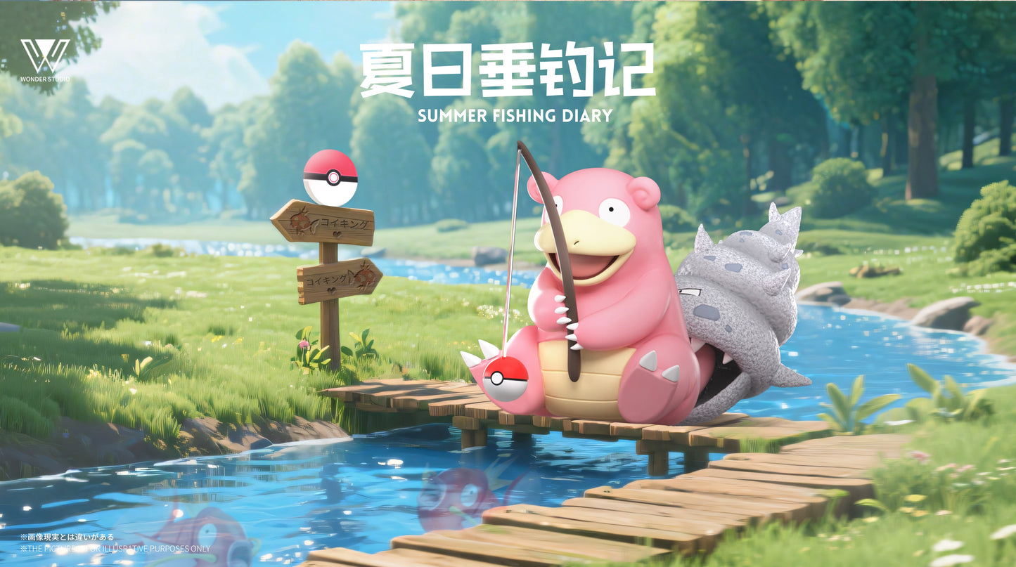 [PREORDER] 1/20 Scale World Figure [WONDER] - Slowpoke & Slowbro & Slowking