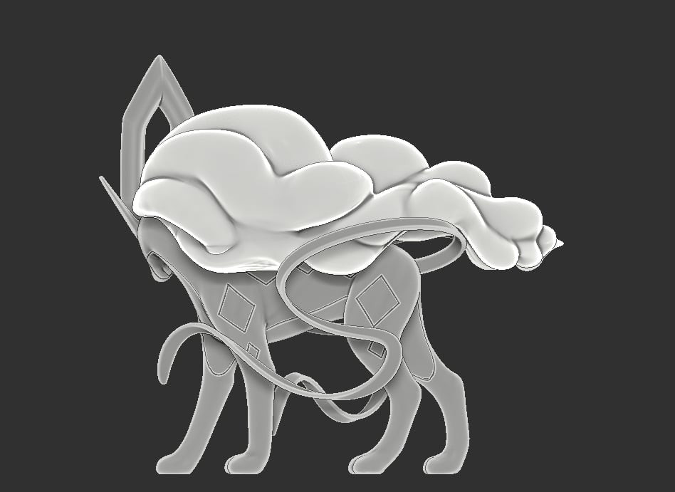 [PREORDER] 1/20 Scale World Figure [DT] - Suicune