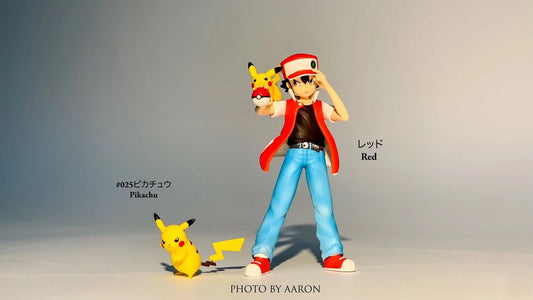 [IN STOCK] 1/20 Scale World Figure [POCKET BUS] - Red & Pikachu