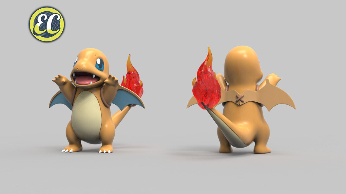 [PREORDER] 1/20 Scale World Figure [EC] - Bulbasaur & Charmander & Squirtle