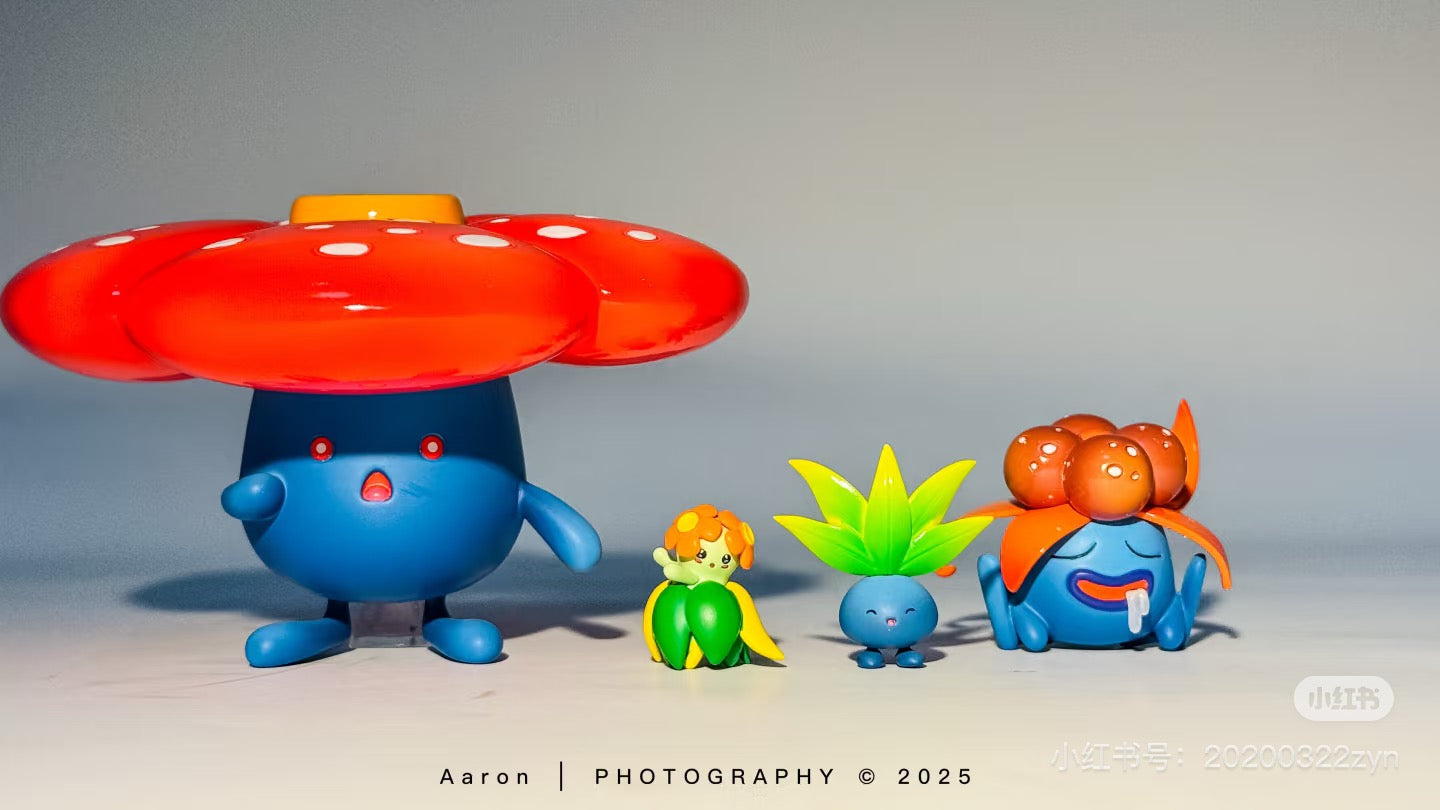 [IN STOCK] 1/20 Scale World Figure [LEMON] - Oddish & Gloom & Vileplume & Bellossom