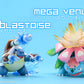 [REMAINING BALANCE] 1/20 Scale World Figure [MG] - Mega Blastoise & Mega Venusaur