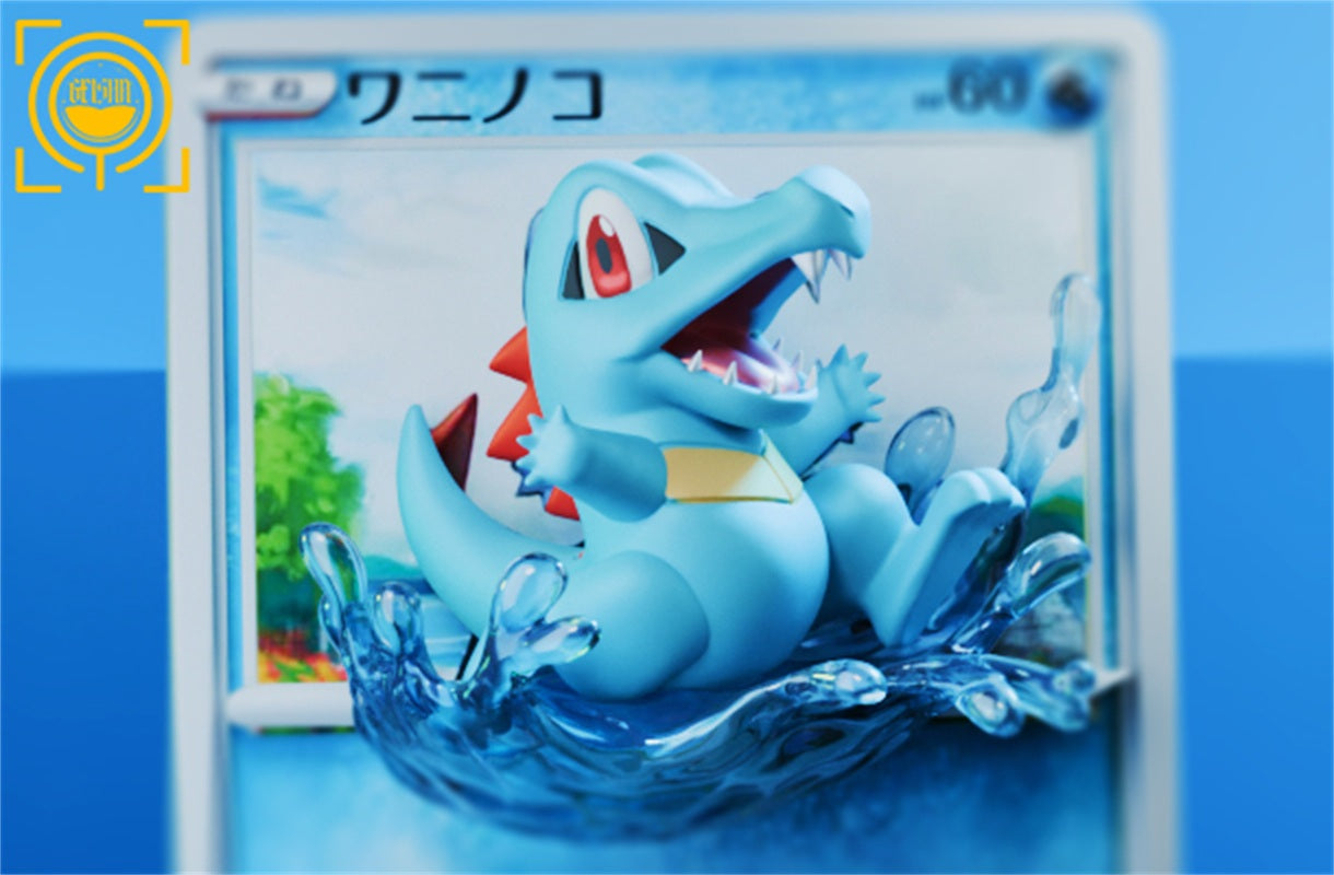 [PREORDER] Mini Figure [GEISHA] - Chikorita & Totodile & Cyndaquil