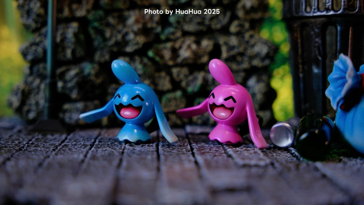 [IN STOCK] 1/20 Scale World Figure [CORONET] - Wobbuffet & Wynaut