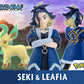 [PREORDER] 1/20 Scale World Figure [BANDAÏ] - Seki & Leafeon & Irida & Glaceon