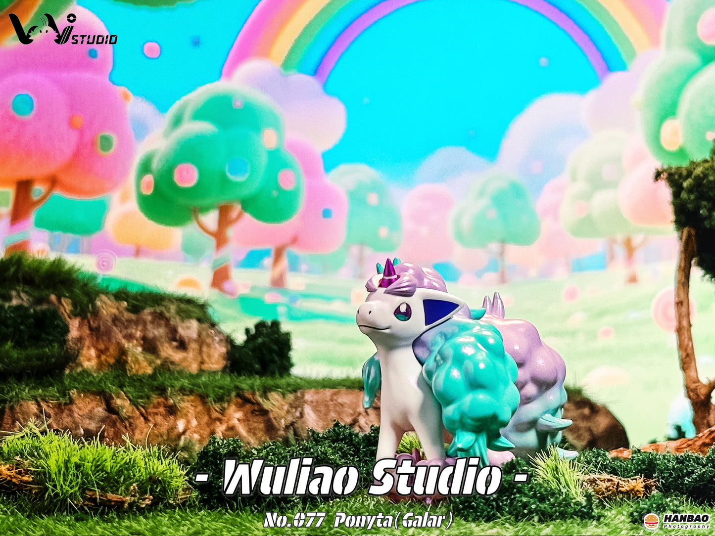 [IN STOCK] 1/20 Scale World Figure [WU] - Galarian Ponyta & Rapidash