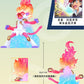 [PREORDER] 1/20 Scale World Figure [LUCKY WINGS] - Ash Ketchum & Infernape & Bulbasaur & Pikachu & Swellow & Squirtle & Lapras