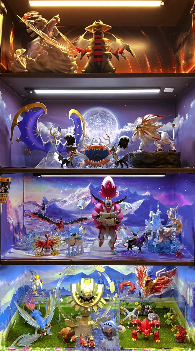 [IN STOCK] 1/20 Scale World Figure [XO] - Solgaleo & Lunala