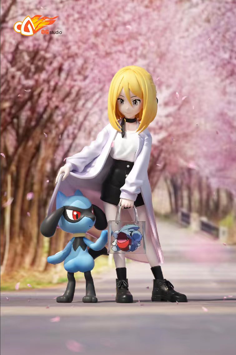 [PREORDER CLOSED] 1/20 Scale World Figure [OG] - Cynthia & Gible & Riolu