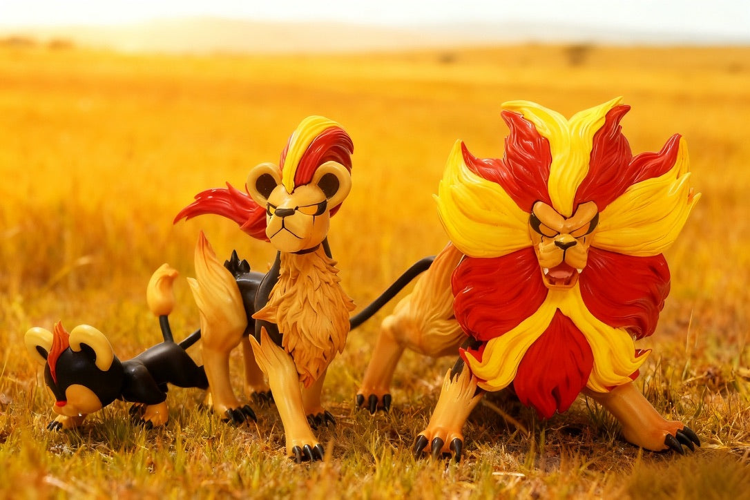 [PREORDER] 1/20 Scale World Figure [BUER] - Litleo & Pyroar