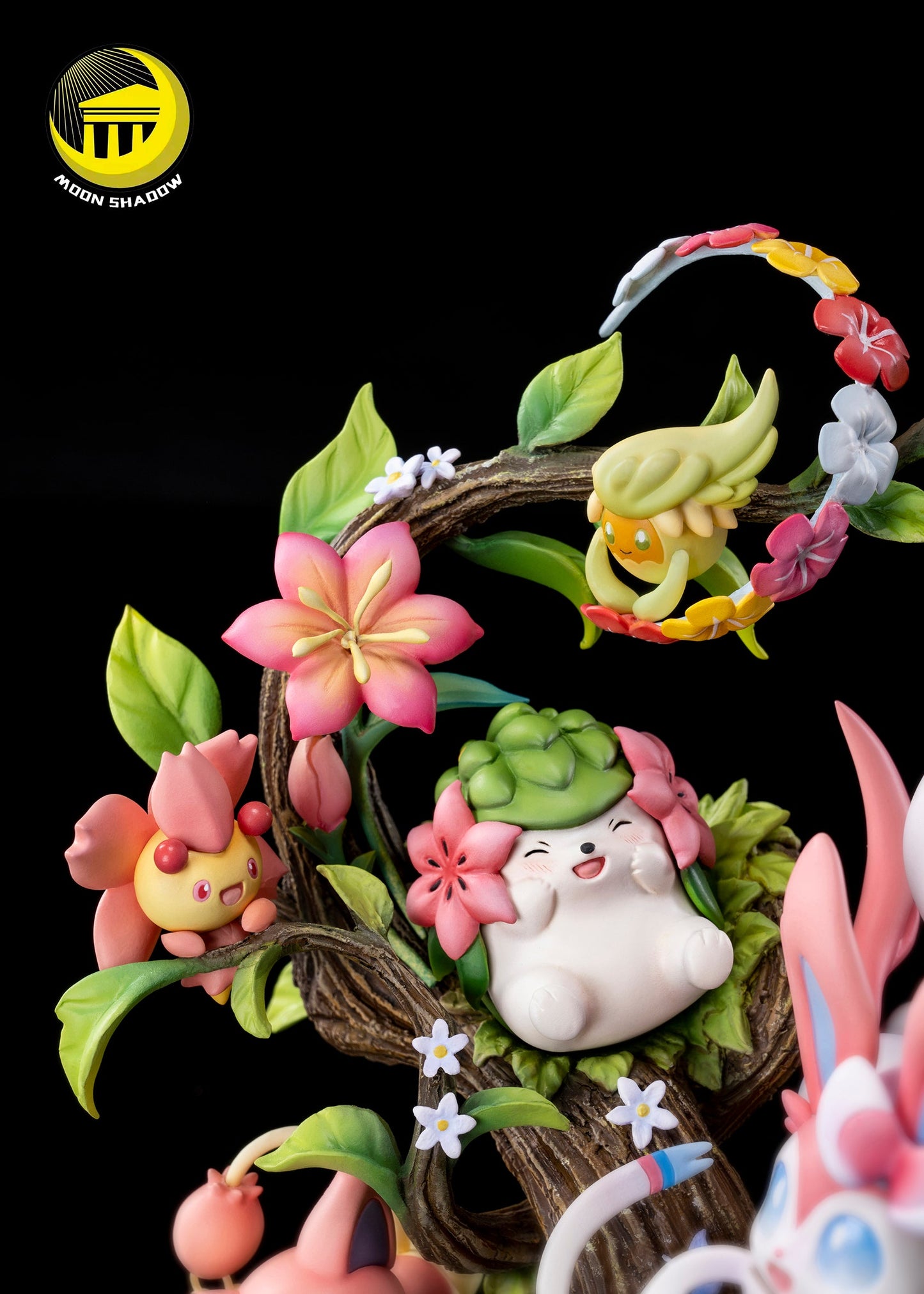 [REMAINING BALANCE] Statue [MOON SHADOW] - Sylveon & Skitty & Cherrim & Shaymin & Comfey