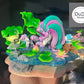 [PREORDER] 1/20 Scale World Figure [DUDU] - Galarian Ponyta & Rapidash & Celebi & Surskit & Froakie