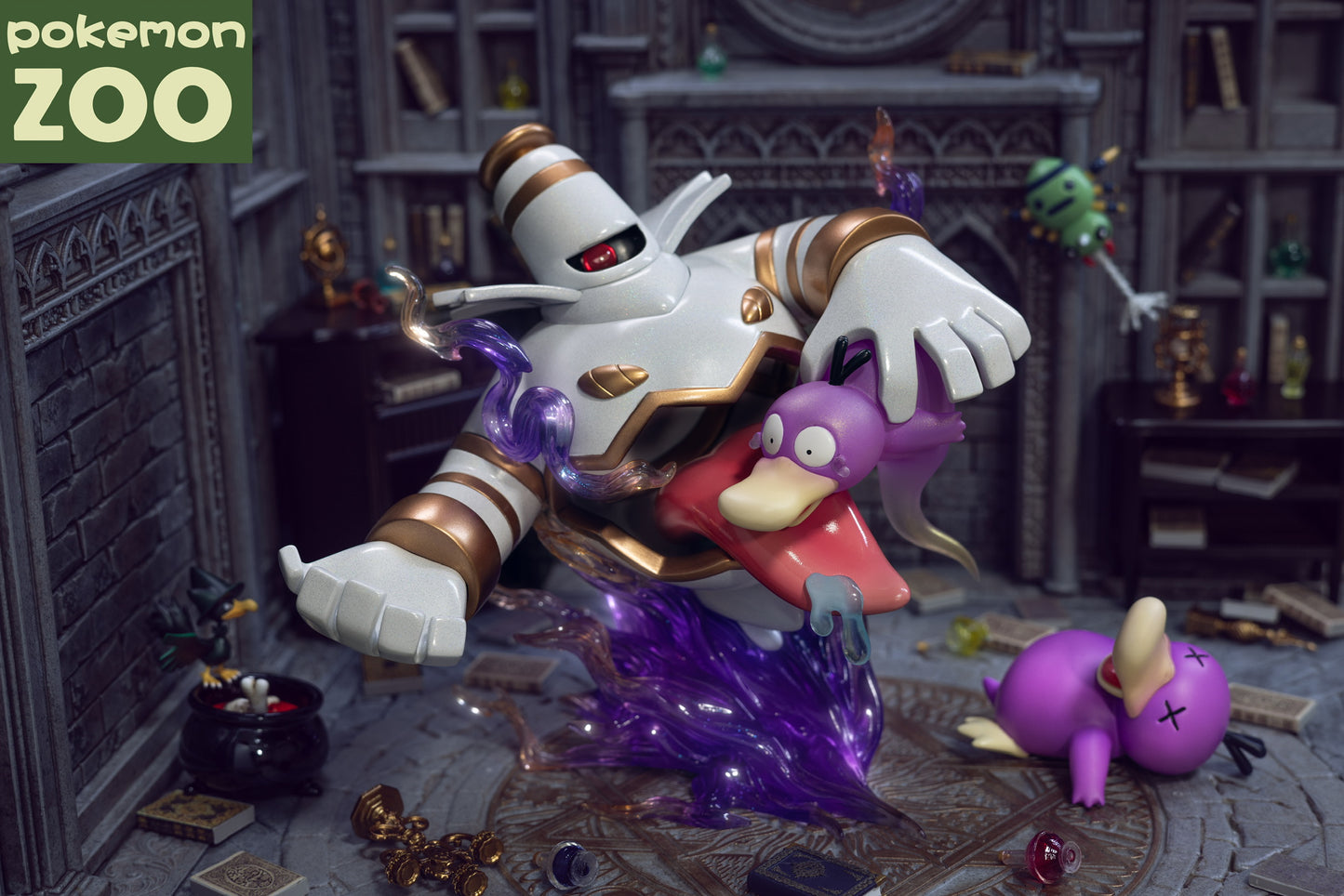 [PREORDER] 1/20 Scale World Figure [ZOO] - Psyduck & Dusknoir