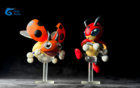 [PREORDER] 1/20 Scale World Figure [FOG] - Ledyba & Ledian