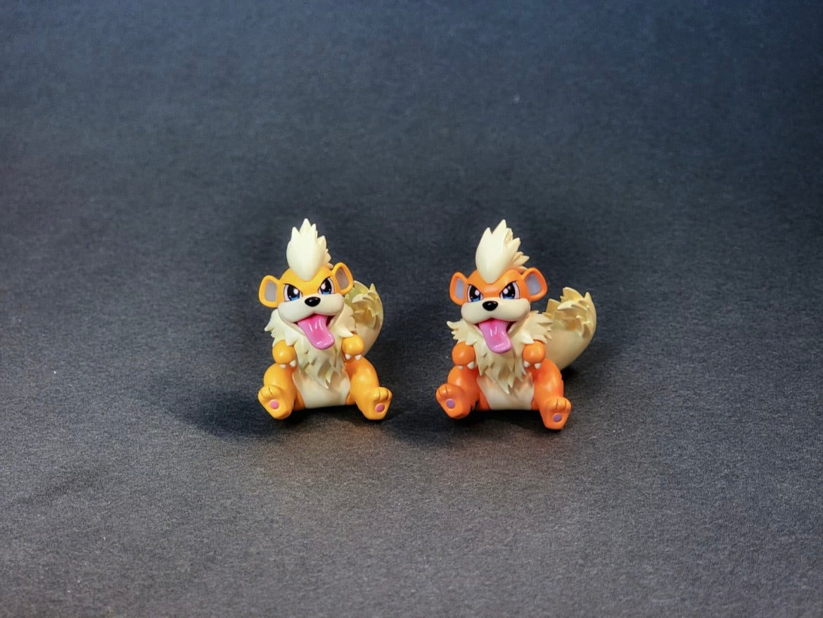 [IN STOCK] 1/20 Scale World Figure [PALLET TOWN] - Growlithe & Arcanine