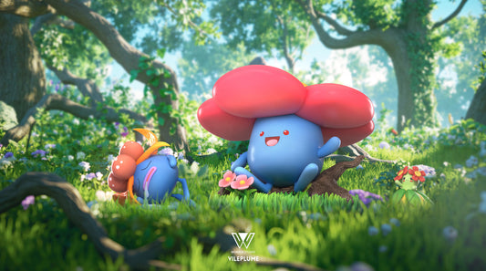 [PREORDER] 1/20 Scale World Figure [WONDER] - Oddish & Gloom & Vileplume & Bellossom & Tangela & Tangrowth