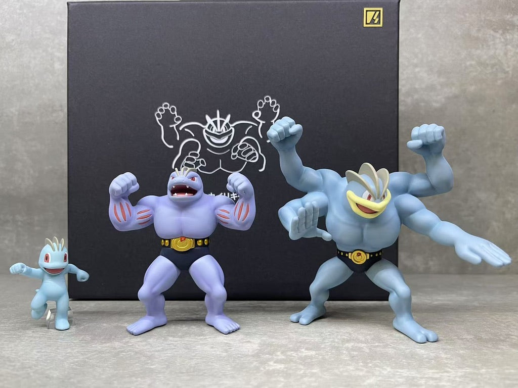 [IN STOCK] 1/20 Scale World Figure [VS] - Machop & Machoke & Machamp