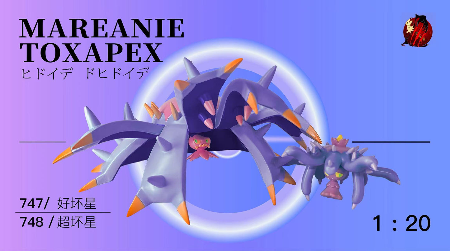 [REMAINING BALANCE] 1/20 Scale World Figure [CHUAN] - Mareanie & Toxapex
