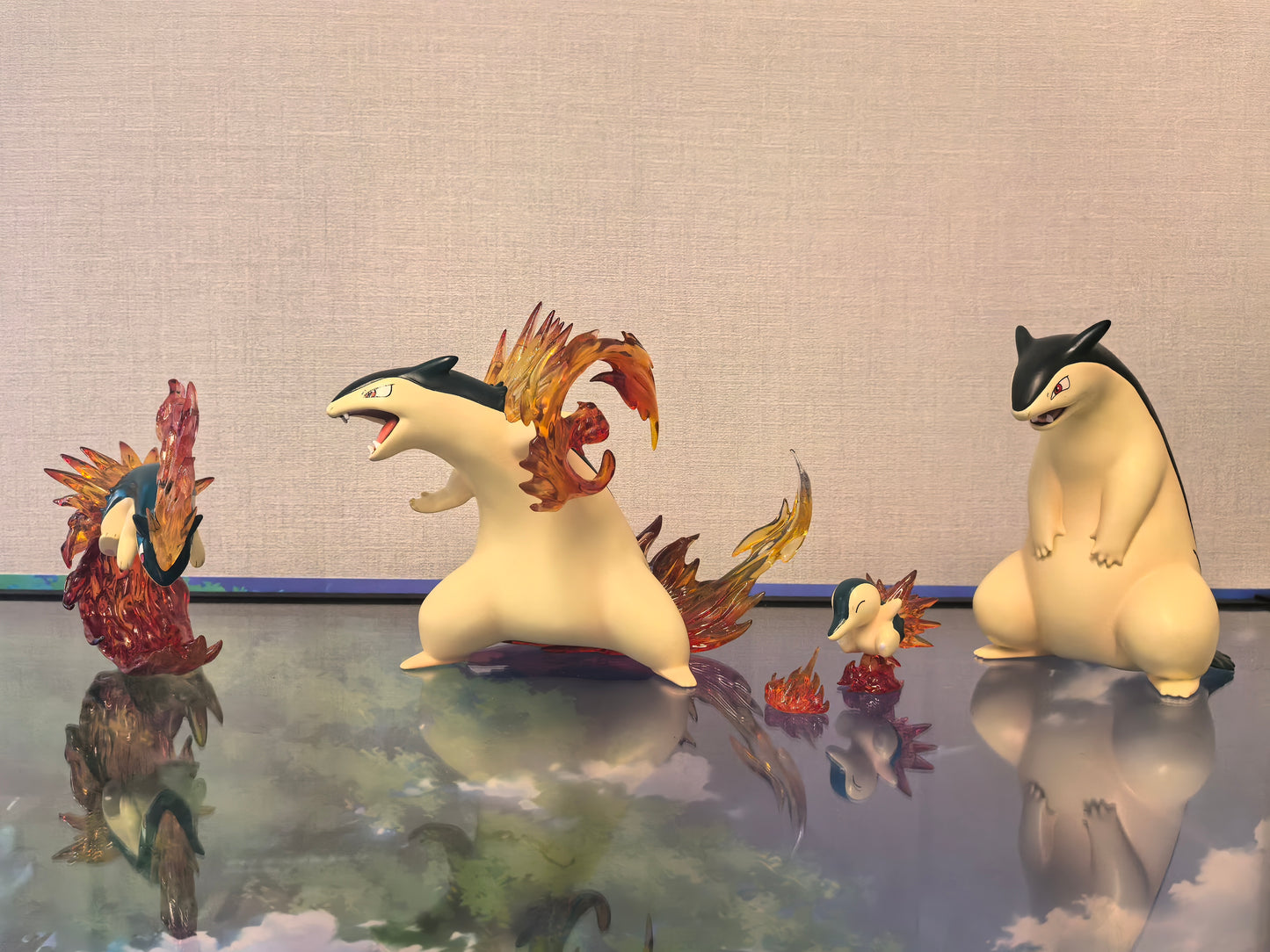 [IN STOCK] 1/20 Scale World Figure [MG] - Cyndaquil & Quilava & Typhlosion