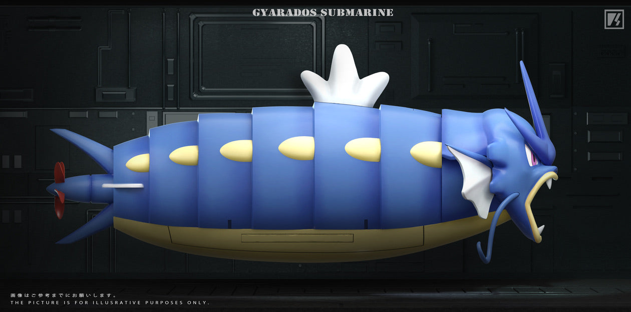 [PREORDER] 1/20 Scale World Figure [VS] - Gyarados Submarine