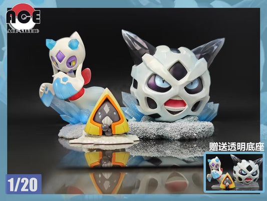 [PREORDER] 1/20 Scale World Figure [ACE] - Snorunt & Glalie & Froslass