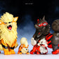 [IN STOCK] 1/20 Scale World Figure [YH] - Hisuian Growlithe & Arcanine