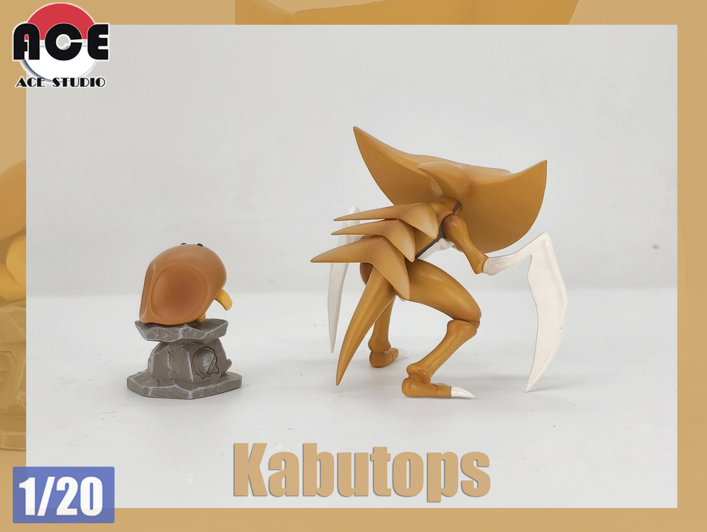 [PREORDER] 1/20 Scale World Figure [ACE] - Kabuto & Kabutops